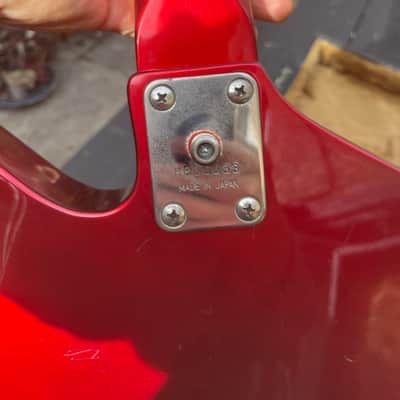 Ibanez DT50-FR Destroyer 1981 - Fire Engine Red image 11