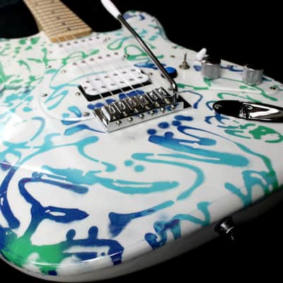 Custom Painted and Upgraded Kramer Focus VT-211S  With Matching Headstock image 19