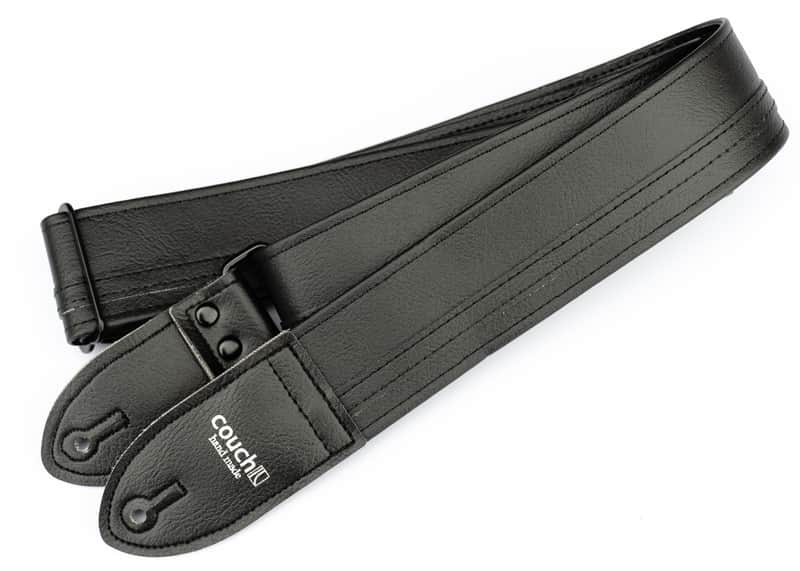 Couch All Black Racer X Guitar Strap image 1