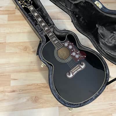 Epiphone EJ200CE Super Jumbo 1995 - 2009 - Ebony image 1