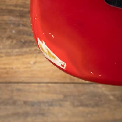 1965 Fender Mustang Rosewood Fretboard w/ Original Case - Dakota Red image 4