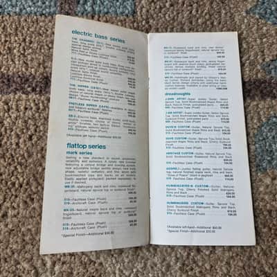 Vintage 1976 Gibson Full-Line Price List! Rare, Original Case Candy, Paperwork! image 5