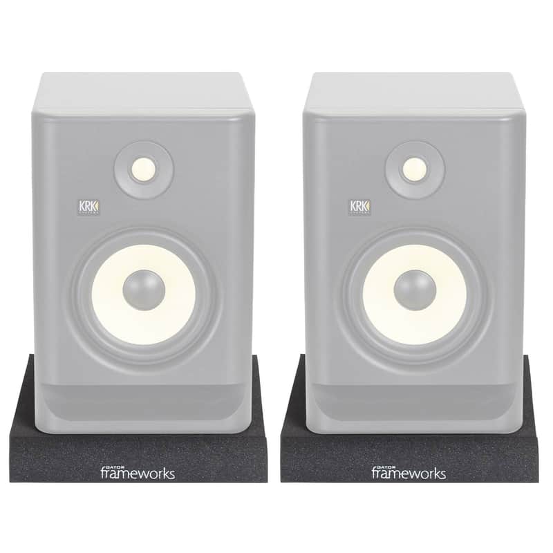 Gator Frameworks GFW-ISOPAD-MD Monitor Isolation Pads - Medium (Pair) image 1