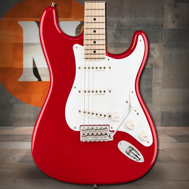 Fender Eric Clapton Stratocaster Maple Fingerboard - Torino Red image 1