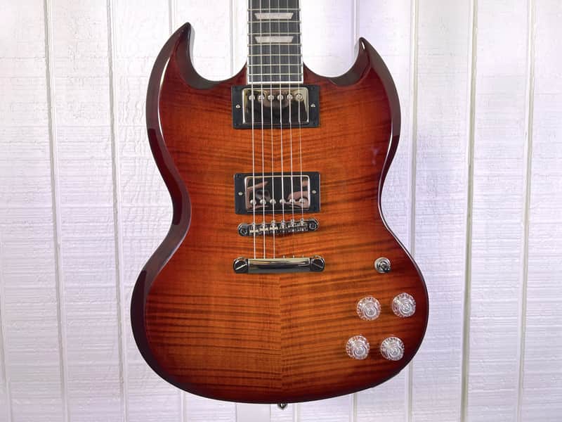 Epiphone SG Modern Figured Top - Mojave Burst 25061520687 image 1