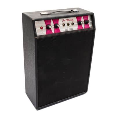 St. Moritz - 6030 1x8 Solid State Guitar Combo Amp - VINTAGE image 4