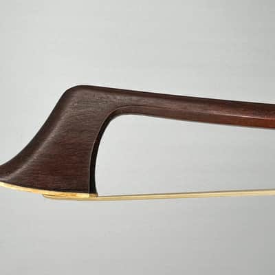 An Old Full Size Antique Silver Mounted Cello Bow image 8