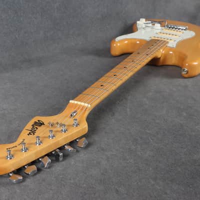 Maya S Style Electric Guitar - MIJ - Natural - 2nd Hand image 13