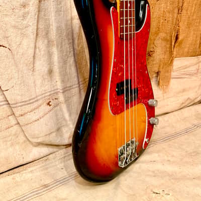 Fender MIJ '62 Reissue Precision Bass 1990 - Sunburst image 18
