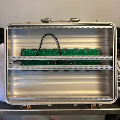 7U 84HP Eurorack Halliburton Aluminum Travel Case w/ Make Noise Power image 2