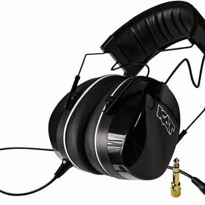 KAT Percussion KTUI26 Ultra Isolation Headphones,Black, 10.8 oz image 1
