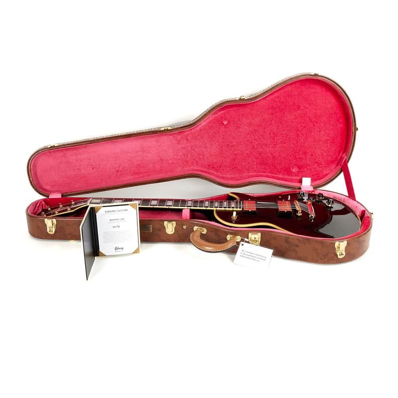 Gibson Custom Shop Murphy Lab '57 Les Paul Custom 2-Pickup Reissue Ultra Light Aged  image 8