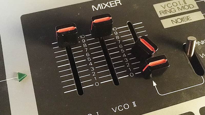 Teisco Synthesizer Original Knobs image 1