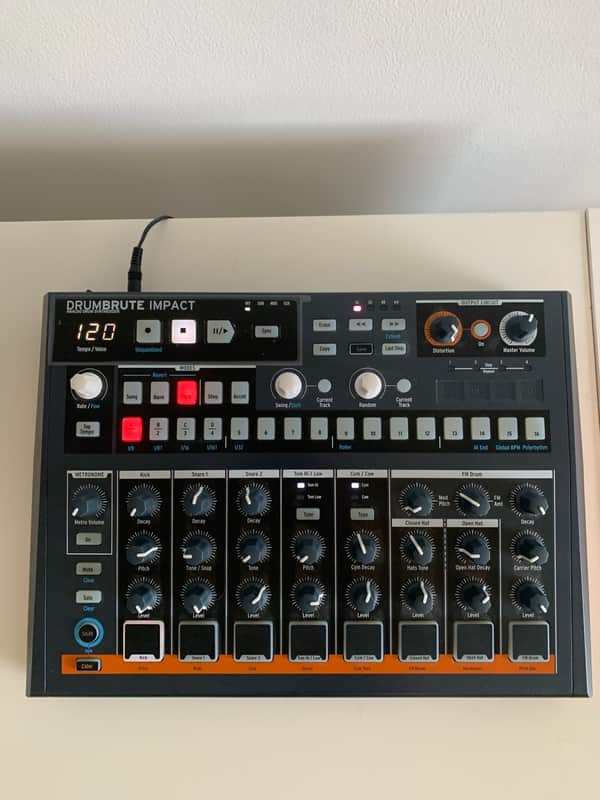 Arturia DrumBrute Impact Drum Machine image 1
