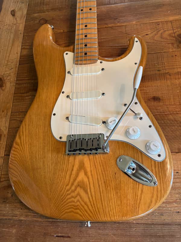 Fender Strat Plus Dx Lace Sensors TBX Wilkinson Schallers 1990 - Natural Ash