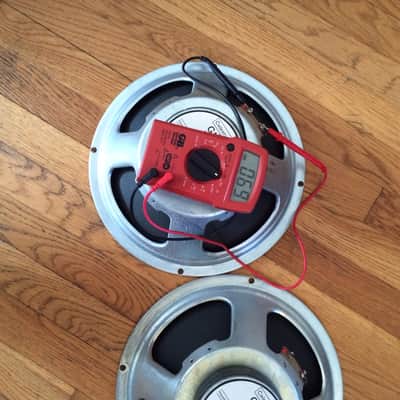 PAIR- Vintage Celestion G12-30 watt 1980 speakers, 8 ohm 12" Bild 2