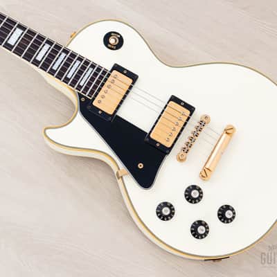 1990 Greco Mint Collection EGC-600LH Custom Left-Handed Alpine White, Japan Fujigen image 1