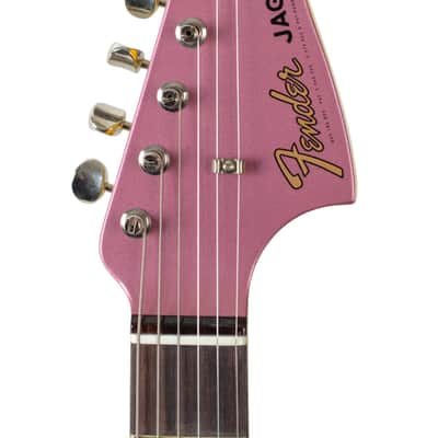 New Fender Custom Shop '63 Jaguar Deluxe Closet Classic Aged Burgundy Mist Metallic #CZ577929 image 5