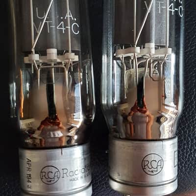 VT4C Tube RCA Radiotron 211 Amplifier NOS Matched Pair image 9