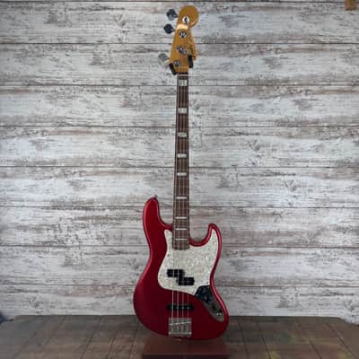 Fender American Vintage Hot Rod '70s Jazz Bass 2014 - Candy Apple Red image 2