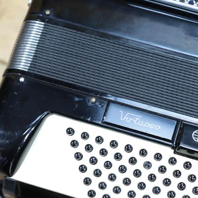 Titano Model Virtuoso 120-Bass 41-Key 11-Treble Switch Piano Accordion w/Case image 15