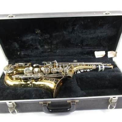 Selmer Bundy-II Alto Saxophone, USA, complete w/ Neck/MP/Case, Good Condition image 1