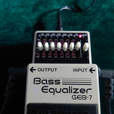 Boss GEB-7 Bass Equalizer White Label Made in Taiwan Tested Working image 3