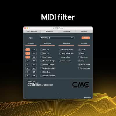 U6MIDI Pro - MIDI Interface with Router, Mapper, and Filter - Plug-and-play USB MIDI for computers - Standalone 3-in-3-out MIDI for Merge, Split, Thru image 7
