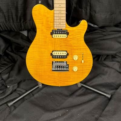 AX-40D Sterling by MusicMan in Transparent Gold w/ DiMarzio 