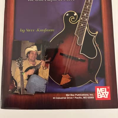 Mel Bay 20866BCD Blazing Mandolin Solos (Book + CD) for One Player or More image 1