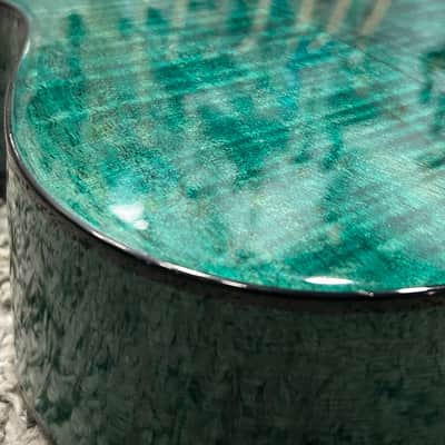 LAILA UDW-2313-FO HG GREEN - hi gloss concert ukulele image 7