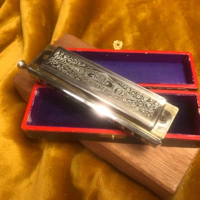 Hohner Chromatic Harmonica  (almost 100yrs old) image 1