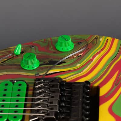 Ibanez UV77MC Universe Multicolour Swirl 1991 image 15