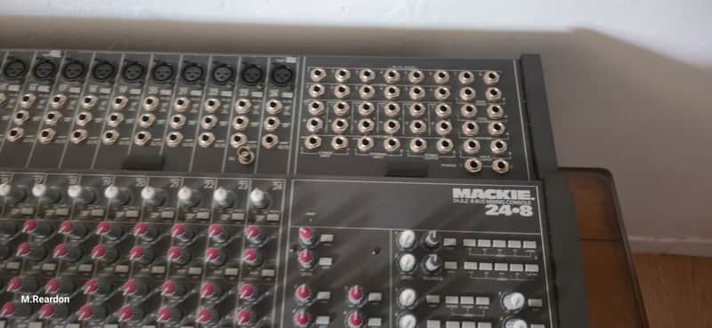 Mackie 24.8 24-Channel 8-Bus Mixing Console 1993 - 2005 - Gray image 1