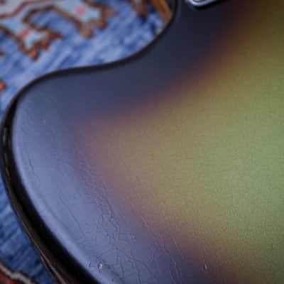 FENDER USA Custom Shop '62 Reissue Jazzmaster Jrny Relic "Swamp Burst" (2025) image 21