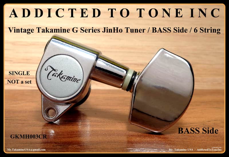 VINTAGE Takamine G Series JinHo Tuner SINGLE / Bass Side / OEM Part / 6 String image 1