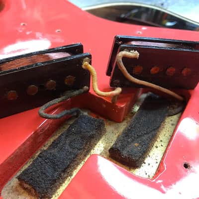 Fender Precision Bass with Rosewood Fretboard 1962 - 1964 - Fiesta Red image 11