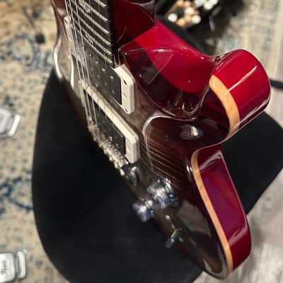 PRS Custom 24 10-Top 2017 Charcoal Cherry Burst image 19
