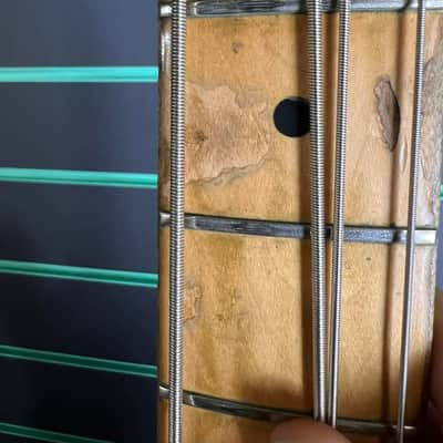 Fender Precision Bass Black 1978 Vintage Electric Bass Guitar image 8