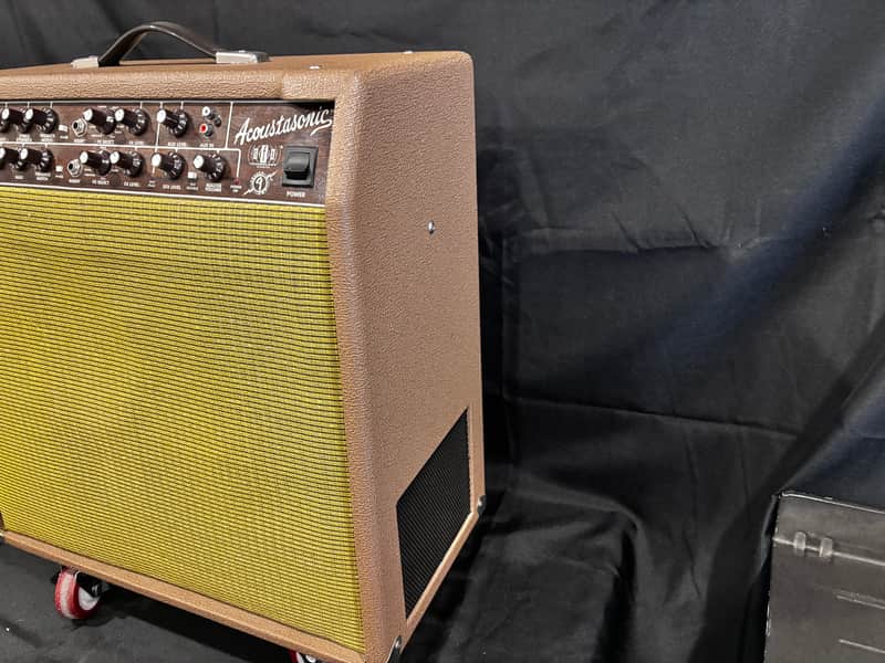 Fender Acoustasonic SFX II 2-Channel 2 x 80-Watt 1x6" / 1x8" Acoustic Guitar Amp 2003 - 2011 - Brown image 1