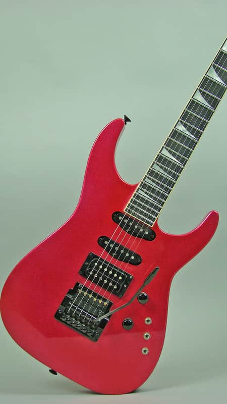 Jackson Soloist C, San Dimas 1984 Hot Pink Metal Flake image 1