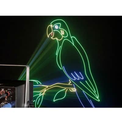 UNITY LASERS RAW 5 Red / Green / Blue Full Color Laser FX image 7