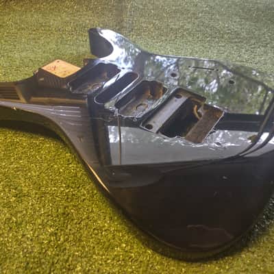 Jackson Vintage PS4 Super Strat Body 1990s - Original Factory Gloss Black Finish image 5