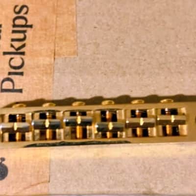Schaller Gibson Nashville tune-o-matic bridge 2000’s - Gold image 4