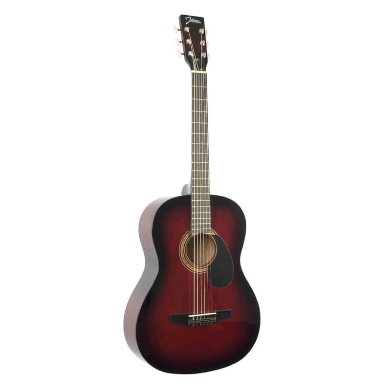 Johnson JG-100-R Student Dreadnought Red image 1