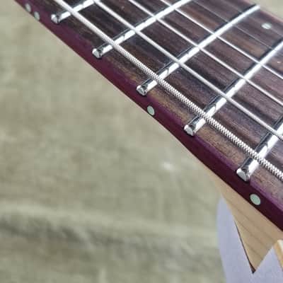 Strandberg Boden J7 Standard 5AQM Mahogany 「Purple」 Made In Japan image 7