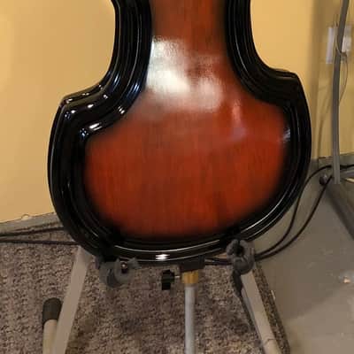 Ray Ramirez Composite Series Electric Upright Bass.  2019 Sunburst High gloss Urethane image 2