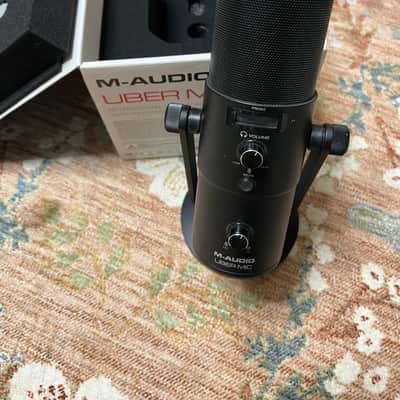 M-Audio Uber Mic USB Microphone 2010s - Black image 3