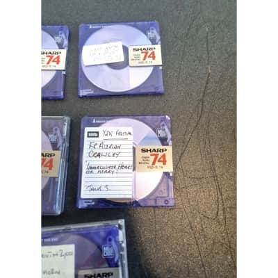Sharp MD-R74 - Violet X 5 – MiniDisc - Good image 4