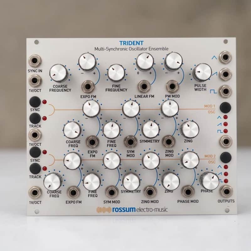Rossum Trident Multi-Sync Oscillator Ensemble Eurorack Module #58939 image 1